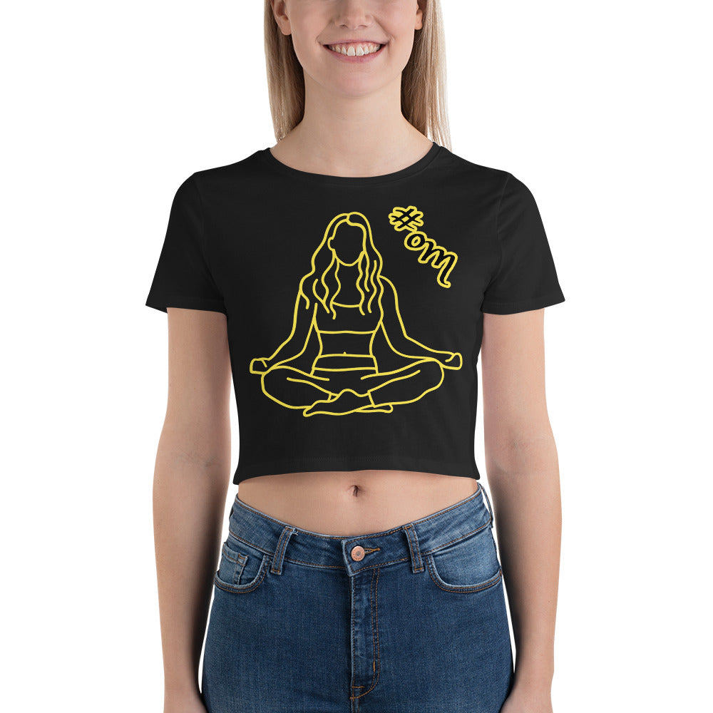 girls-yoga-theme-crop-top-_om-wickedyo-cotton2-womens-crop-tee-black4